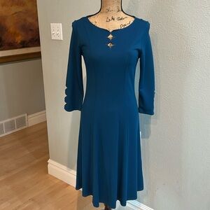 Soft Surrounding Teal/Blue Size 2 Dress